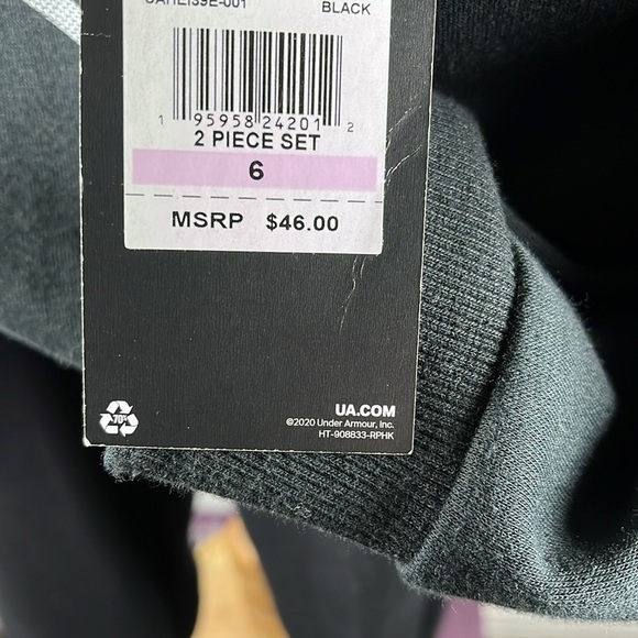 Under Armour boys hoodie set Size 6 - Picture 3 of 3